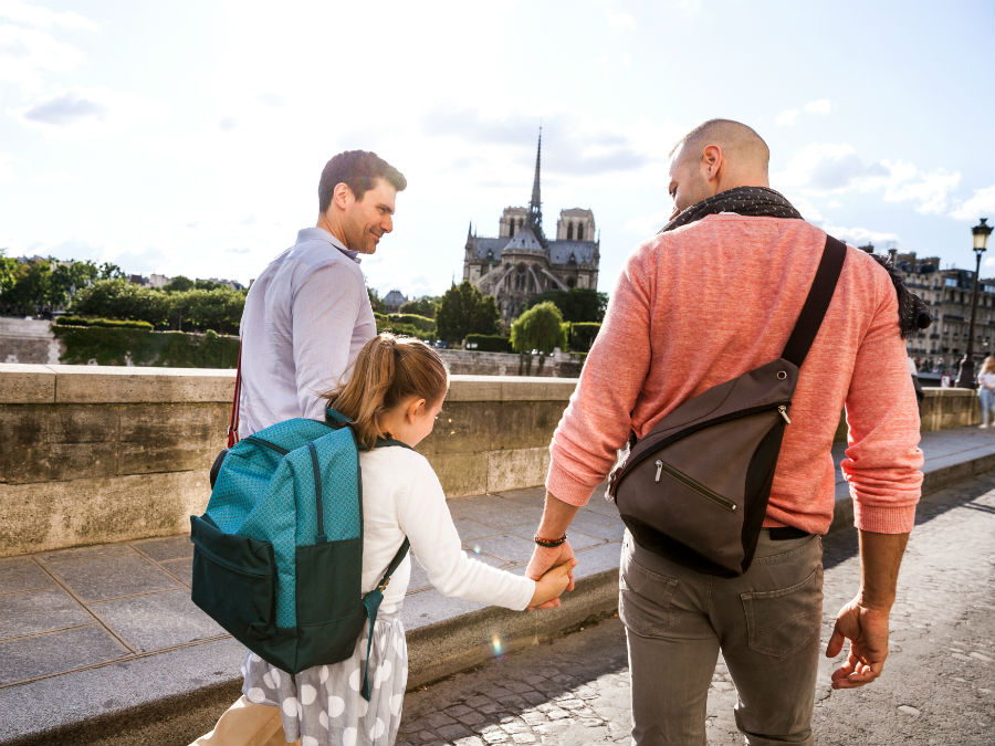 Family travelling